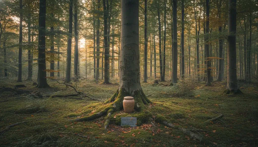 FriedWald Bestattung in natürlicher Waldumgebung